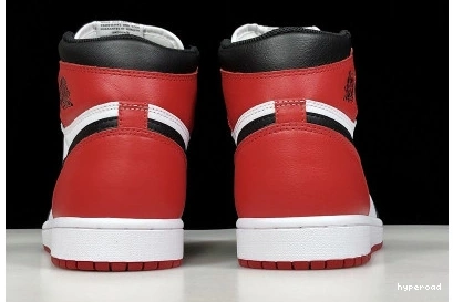 Hyperoad JORDAN  AIR TOE” “BLACK WHITE HIGH MENS OG RED 1 BLACK-VARSITY 0902